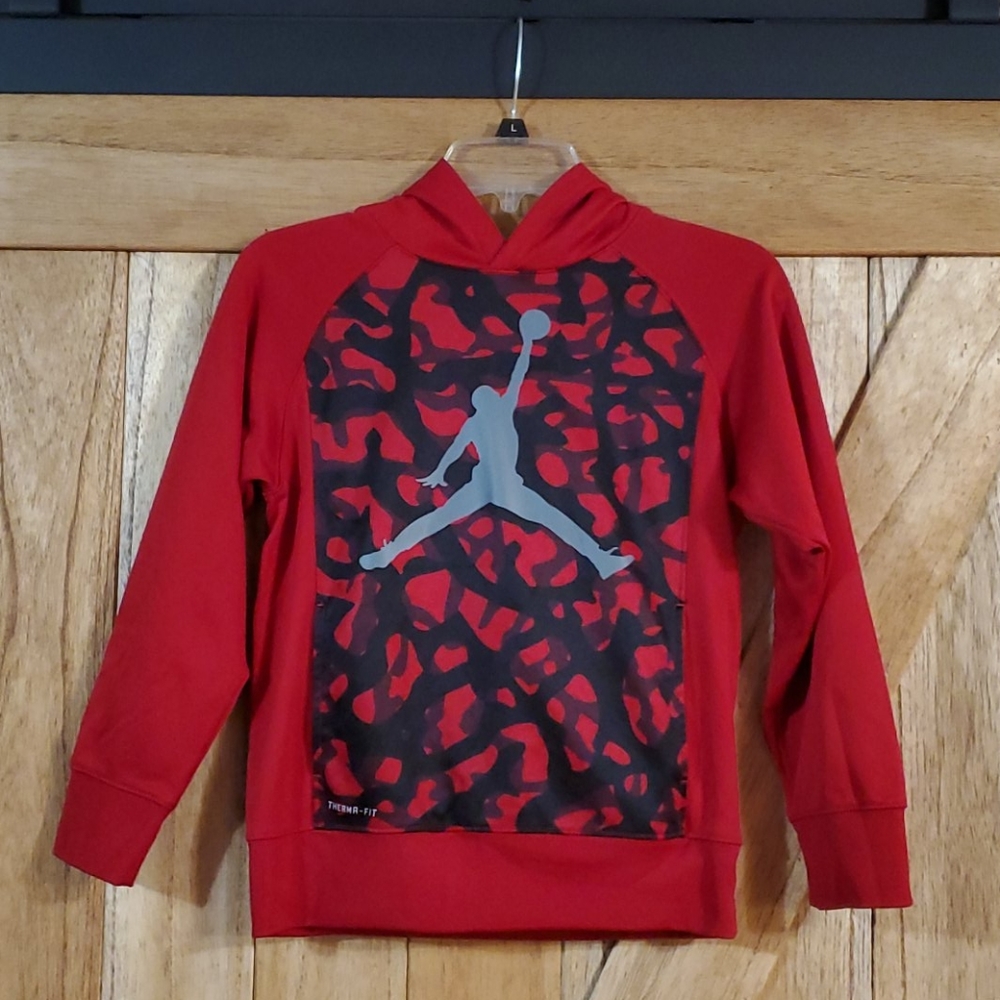 Boys Jordan Zipup Hoodie Medium